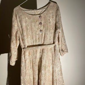 Long dress for gatherings